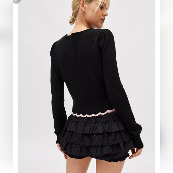 🍋*HP 6/9**1 Med Left!!**For Love and Lemons Donella Knit Cardigan - Picture 10 of 16